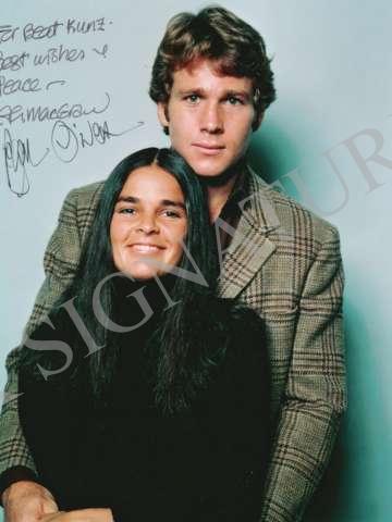 Ali MacGraw & Ryan O'Neal