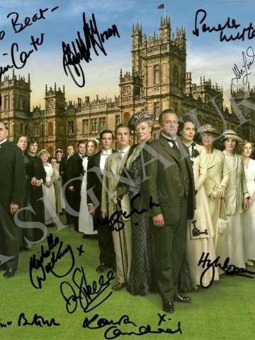 ‘Downton Abbey’ Signed Cast Photo