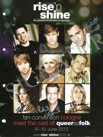 Two signed ‘Queer As Folk’ photos