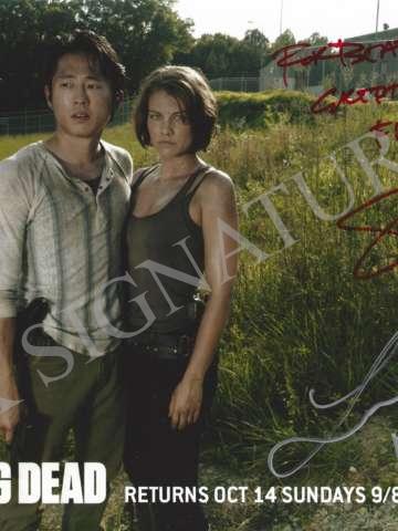 Lauren Cohan & Steven Yeun