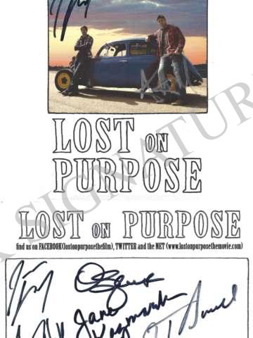 Lost on Purpose (signed card)
