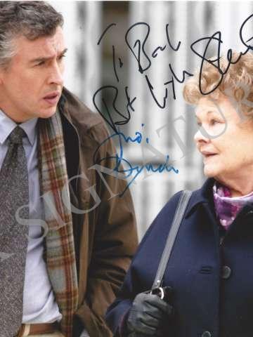 Steve Coogan & Judi Dench