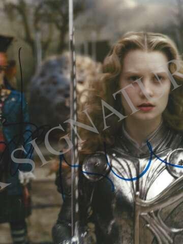 Johnny Depp & Mia Wasikowska